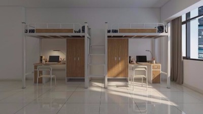 学生上下铺铁床有哪些设计