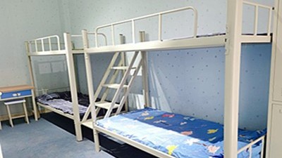 学生双层铁架床这样才结实