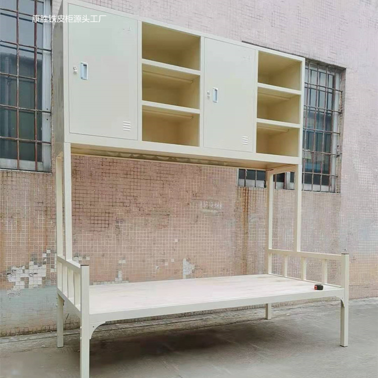 单层铁床床上柜 单层铁床床上柜